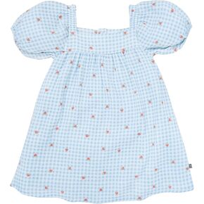 MODERNMOMENTS Baby Girls' Dress with Puff Sleeves in Kuwait