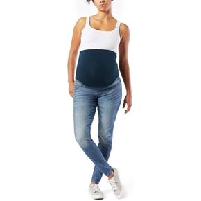 بنطال جينز Levi Strauss Signature Gold النسائي الضيق للأمومة بيبي بمب - توقف إنتاجه in Saudi Arabia