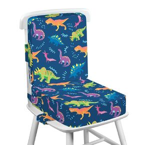 Kids Booster Seat with Back for Kitchen Chair, Excavator | Booster Seat for Dining Table · Washable Non-Slip Bottom with Buckle · Kids Travel Outdoor Booster Seat in Saudi Arabia