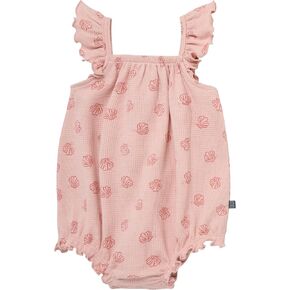 MODERNMOMENTS Baby Girls' Mini Flutter Sleeve Bubble Romper in Kuwait