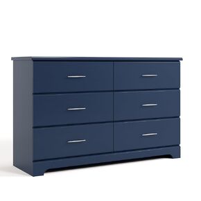 Storkcraft Brookside 6 Drawer Dresser, Driftwood | GREENGUARD Gold Certified, Wood Dresser for Bedroom, Kids & Nursery Storage Chest, Safety Interlocking Drawers, Kids Bedroom in Kuwait