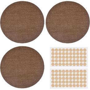 MECCANIXITY 3 Pcs Lampshade Diffuser, 2.95" Dia Round Diffuser Fabric Lamp Cover Proof Light Softener Shades with Adhesive Dots for LED Ceiling Light Downlight Spotlight Pendants, Gray in Kuwait