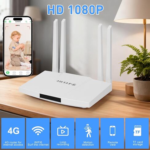 Home 4G Wireless Camera, Mini Indoor Security Cam, Small WiFi Cameras in Kuwait