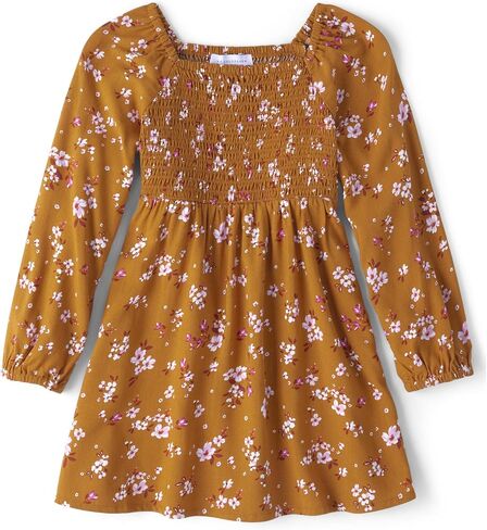 The Children's Place Baby Girls' Plaid Flannel Woven Tiered Dress in Saudi Arabia