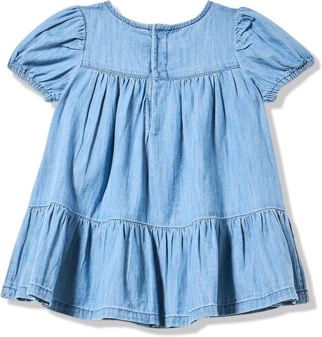 Gap Baby Girls' Short Sleeve Denim Dress in Kuwait