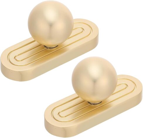 2pcs Zinc Alloy Furniture Handles with Scratch-Resistant Finish and Nonslip Hold, Retro Vintage Style Drawer Knobs for Bedroom and Bathroom Bedside Tables in Kuwait
