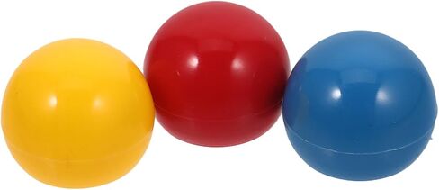 3pcs Colorful Ball Shaped Drawer Handles for Rooms, Easy to Install Small Round Knobs with Multifunctional Design, Self-Adhesive Stick on Cabinet Pulls for Nursery Decor in Kuwait