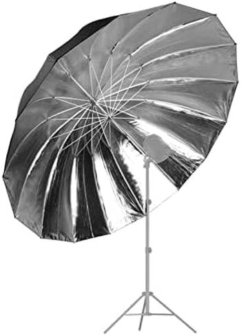 Emart Photography Parabolic Smbrella ، 71 ''/180 سم مستوديو محترف كبير في الاستوديو الشفافة البيضاء ، وتصوير إضاءة ناعمة كبيرة من خلال المظلات لأضواء الاستوديو ، والكاميرا ، والتصوير ، والصور in Saudi Arabia