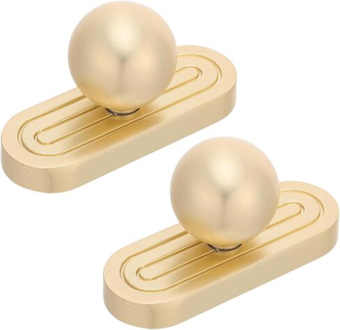 Drawer Handles Secure Grip 2pcs with Backplate Zinc Alloy Retro and Enduring Shine, Elegant Vintage Style for Cabinets and Drawers for Furniture Renovation and Bathroom Upgrade in Kuwait