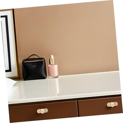 Drawer Handles Secure Grip 2pcs with Backplate Zinc Alloy Retro and Enduring Shine, Elegant Vintage Style for Cabinets and Drawers for Furniture Renovation and Bathroom Upgrade in Kuwait