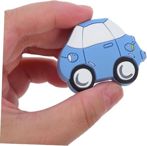 Kisangel 2pcs Cartoon Car Drawer Pulls Room Knobs Blue Wardrobe Handles with Screws Nursery Cabinet Accessories for Bedroom and Closet in Kuwait