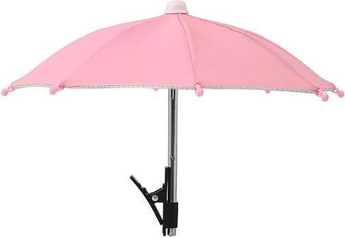 Cell Phone Umbrella - Mobile Phone Clip on Sun Visor, Mini Anti-Glare Smartphone Sun Shade Umbrella, Cellphone Accessories for Summer Outdoor Filming Watching in Kuwait