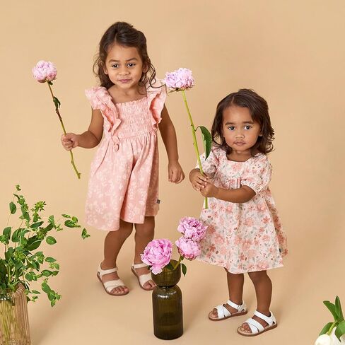 MODERNMOMENTS Baby Girls' Smocked Ruffle Dress in Kuwait
