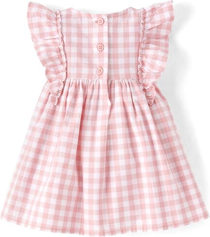 The Children's Place Baby Girls' and Newborn Ruffle Dressy Dress in Kuwait
