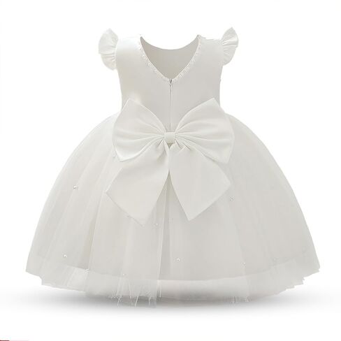 HNXDYY Toddler Girls Dresses Baby Girl Tutu Dress Princess Beaded Birthday Dress in Kuwait