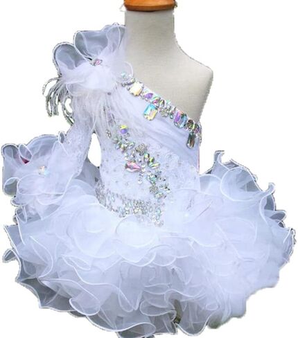 Jenniferwu G068 Infant Toddler Baby Newborn Little Girl's Pageant Party Birthday Dress in Kuwait