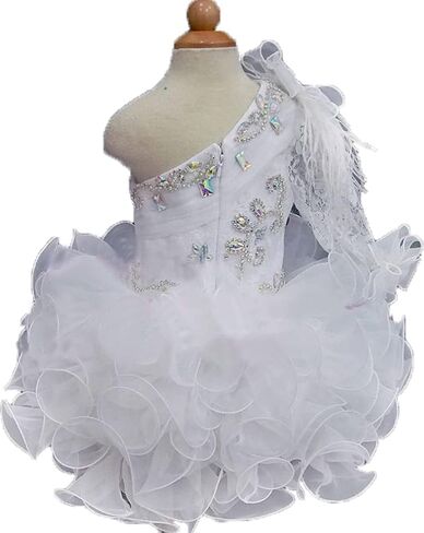 Jenniferwu G068 Infant Toddler Baby Newborn Little Girl's Pageant Party Birthday Dress in Kuwait