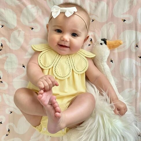Newborn Baby Girl Floral Romper Infant Sleeveless Solid Jumpsuit Summer Playwear Bodysuit in Kuwait