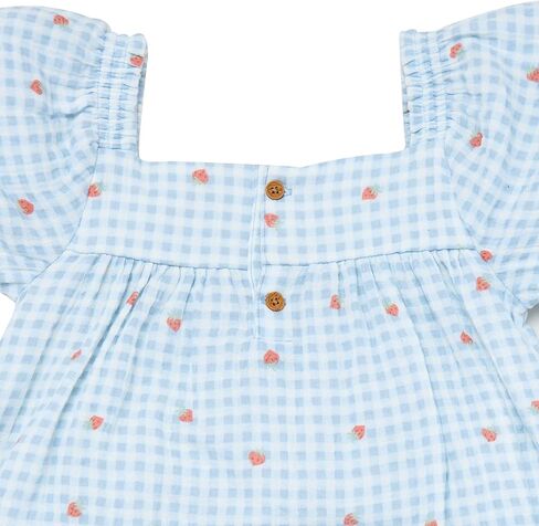 MODERNMOMENTS Baby Girls' Dress with Puff Sleeves in Kuwait
