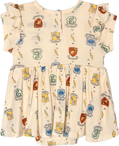 Harry Potter Baby Girls' Short Sleeve Flutter Bodysuit Dress Newborn to Infant in Kuwait