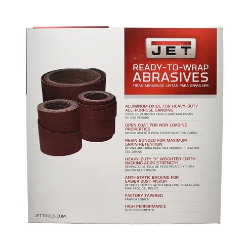 JET 22" Ready-to-Wrap Sandpaper, 80 Grit (60-2080) in Kuwait