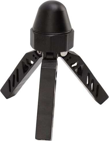 Generic Aluminum Alloy Camping Tripod Black Adjustable Support Pole for Pyramid Tents and Lights 5.43in in Kuwait