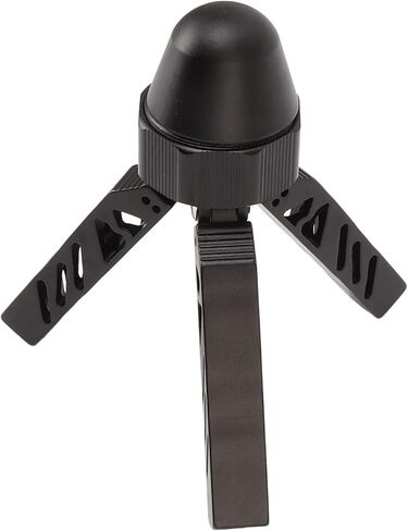 Generic Aluminum Alloy Camping Tripod Black Adjustable Support Pole for Pyramid Tents and Lights 5.43in in Kuwait