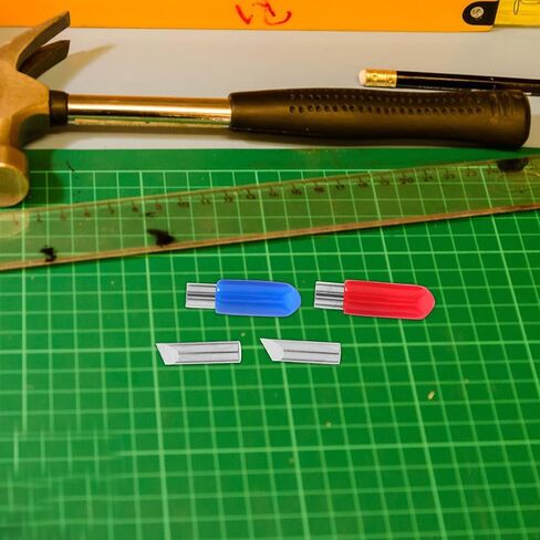 3pcs Replacement Rotary Cutting Tool Blades with 15°, 30°, 45° Angles Metal Craft Engraving Blades Set for Paper Art and Carving in Kuwait