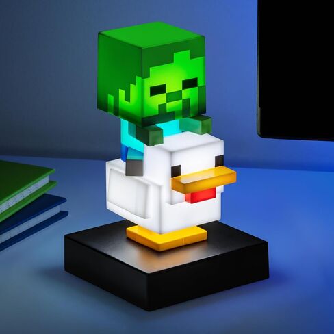 Minecraft Chicken Jockey Icon Light - Officially Licensed Minecraft Product in Kuwait