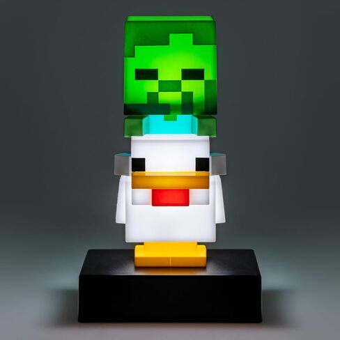 Minecraft Chicken Jockey Icon Light - Officially Licensed Minecraft Product in Kuwait