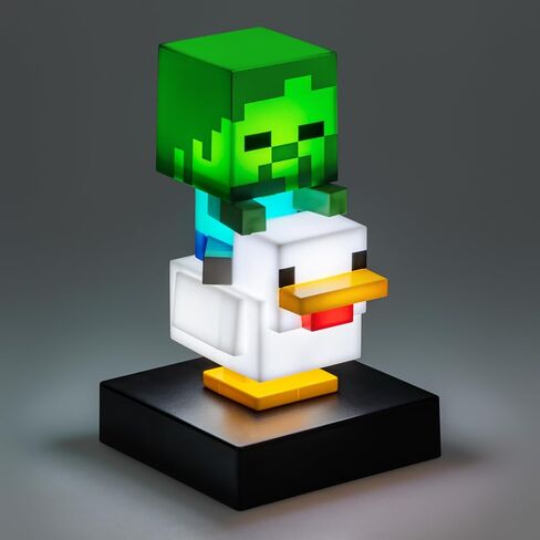 Minecraft Chicken Jockey Icon Light - Officially Licensed Minecraft Product in Kuwait