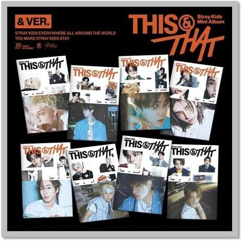 SKZ Stray Kids THIS & THAT [& Ver.] 10th Mini Album THIS and THAT (RANDOM Ver.) in Kuwait