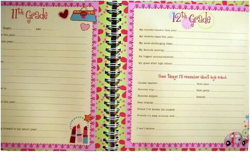 Publications International School Years Sweet Memories Deluxe Album Girl Book in Kuwait