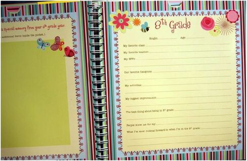 Publications International School Years Sweet Memories Deluxe Album Girl Book in Kuwait
