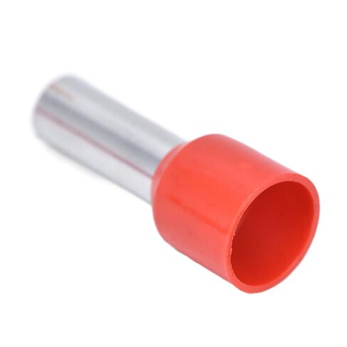 Copper Crimp Connector, 100 Pieces Non-Leak Insulated Ferrule Terminals Multifunctional Corrosion Resistant for 8AWG Electrical Wire in Kuwait