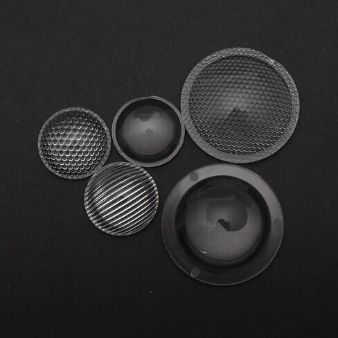Acrylic Convex Lens Reflector Lampshade Cover 23mm 38mm(Smooth Surface 38mmx5pcs) in Kuwait