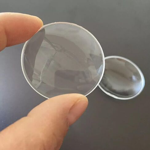 42mm Convex Lens 75mm Focal Length 4X Magnifier in Kuwait