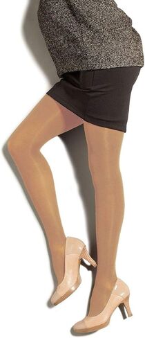 Preggers by Therafirm Maternity Support Sheer Pantyhose - 15-20mmHg Mild Compression Nylons in Kuwait
