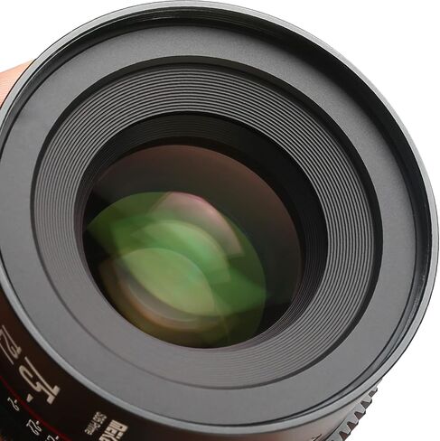 Meike 75mm T2.1 S35 Manual Focus Wide Angle Prime Cinema Lens for Canon EF Mount and Cine Camcorder EOS C100 Mark II in Kuwait