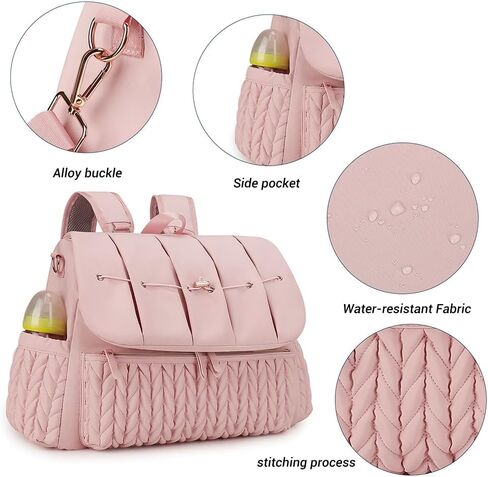 Convertible Diaper Bag Backpack Nappy Changing Bag Travel Mummy Bag in Kuwait