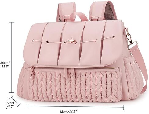 Convertible Diaper Bag Backpack Nappy Changing Bag Travel Mummy Bag in Kuwait
