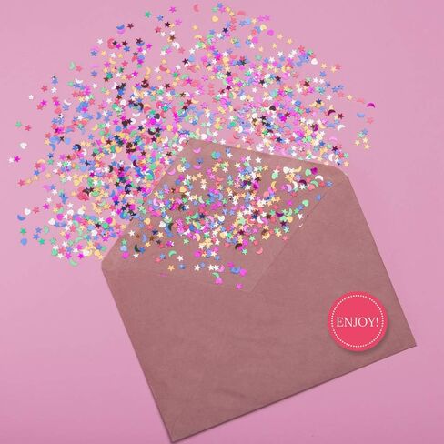 Enjoy! Fushia & Polka Dot Themed Thank You Customer Appreciation Sticker Labels for Small Businesses, 60 1.5" Circle Stickers by AmandaCreation, Great for Envelopes, Postcards, Direct Mail, & More! in Kuwait