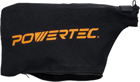 POWERTEC Miter Saw Dust Collector Bag for 7-1/4", 8-1/2" Miter Saw, Fits Nominal 1-1/2" Dust Ports, Hook and Loop Dust Bag w/Zipper, Wired Adjustable Stand Miter Saw Accessories (75081) in Kuwait