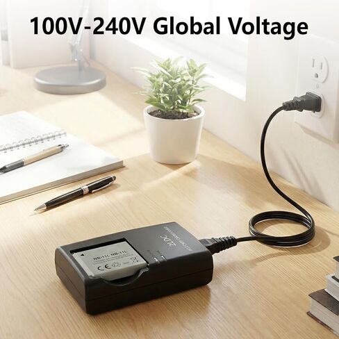 NB-11L Battery Charger for Canon PowerShot ELPH 110 HS, 130 HS, 340 HS, 350 HSA2300, SX400 is, A2400 is, A2500, A3500 is, A4000 is, IXS 240 HS, IXUS 285 HS in Kuwait