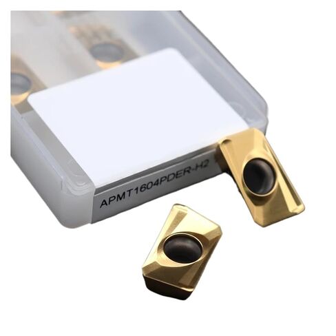 High Toughness Turning Blade Machine Accessories 10PCS APMT1604PDER-H2 1020 Milling Hard Alloy Turning Tool Metal Lathe Tools Cutter in Kuwait