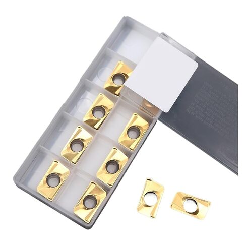High Toughness Turning Blade Machine Accessories 10PCS APMT1604PDER-H2 1020 Milling Hard Alloy Turning Tool Metal Lathe Tools Cutter in Kuwait