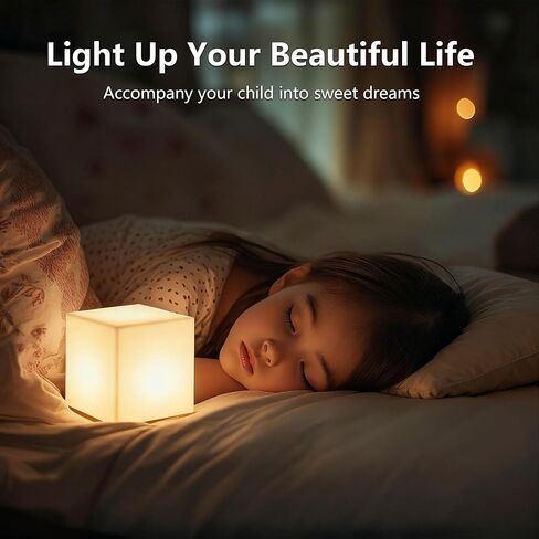 4-inch LED Rechargeable Cube Light,IP44 Waterproof,RGB Light | Remote Control,RGB Color Changing,USB charging, Outdoor Light Up Cubes, Suitable for patio, garden and party in Kuwait