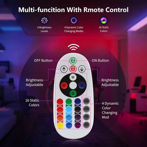 4-inch LED Rechargeable Cube Light,IP44 Waterproof,RGB Light | Remote Control,RGB Color Changing,USB charging, Outdoor Light Up Cubes, Suitable for patio, garden and party in Kuwait