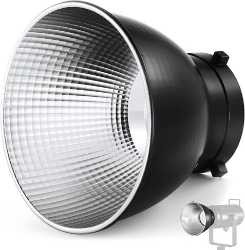 Neewer 7inch/ 18cm Standard Reflector Diffuser with 10/30/50 Degree Honeycomb Grid for Bowens Mount Studio Light Strobe Flash in Kuwait