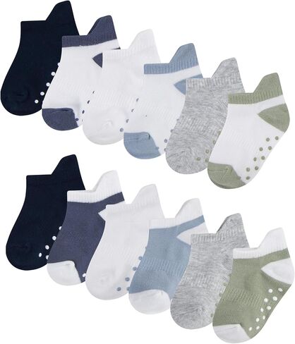 Huggies 12-Pack Lightweight Ankle Gripper Socks in Kuwait